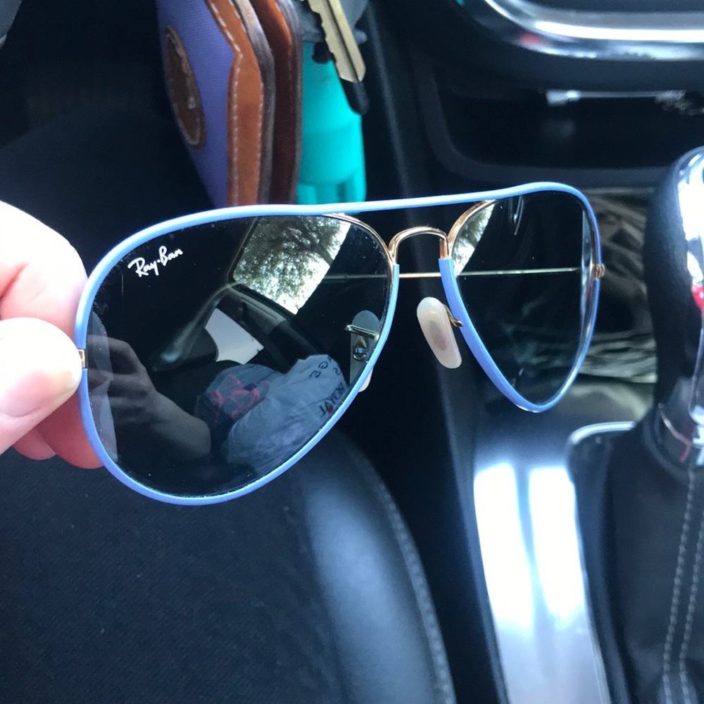 Ray-Ban Purple/Blue Aviators